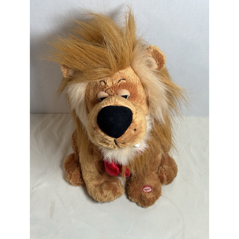2005‎ Kids of America Stuffed Plush Lion Hearts Valentine READ!